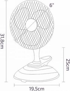 Wentylator Tevo FAN2.C.01 2