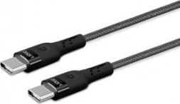 Kabel USB Savio USB-C - 1 m Czarny (SAVIO-CL150) 1