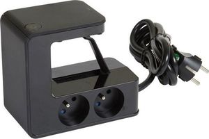 Listwa zasilająca Legrand Klip przeciwprzepięciowa 4 gniazda 1.5 m czarna (050412) 5