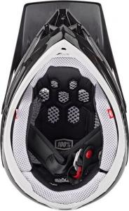 100% Kask rowerowy Aircraft Composite czarny r. XL 5