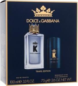 Dolce & Gabbana ZESTAW Dolce & Gabbana K EDT 100ml + dezodorant sztyft 75ml 1