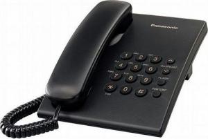 Telefon stacjonarny Panasonic KX-TS500PDB Czarny 1
