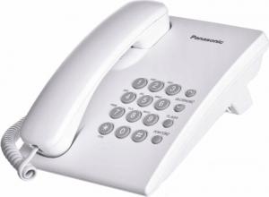 Telefon stacjonarny Panasonic KX-TS500PDW Biały 1