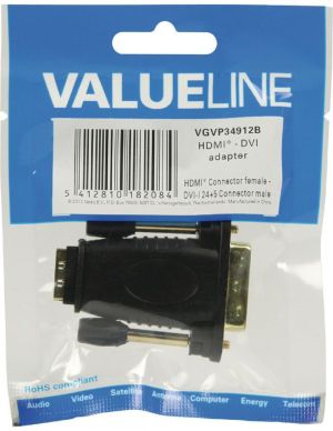 Adapter AV Valueline HDMI - DVI-I czarny (VGVP34912B) 5