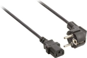 Kabel zasilający Valueline Schuko, IEC-320-C13 2 m czarny - VLEP10000B20 1