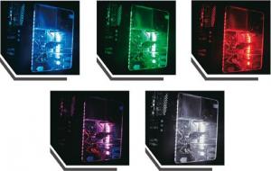 Wentylator LC-Power 120 mm RGB 2-pack + Pasek LED + Hub + Pilot (LC-CF-RGB-COMBO) 12