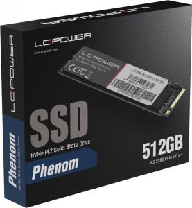 Dysk SSD LC-Power Phenom 512GB M.2 2280 PCI-E x4 Gen3 NVMe (LC-M2-NVME-512GB) 2