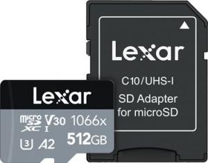 Karta Lexar Professional 1066x MicroSDXC 512 GB Class 10 UHS-I/U3 A2 V30 (LMS1066512G-BNANG) 3