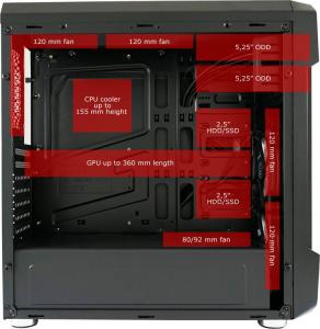 Obudowa LC-Power Gaming 984B-RGB Dragonslayer 2 RGB (LC-984B-ON-RGB) 6