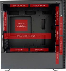 Obudowa LC-Power Gaming 711MB Nightbreak X ARGB (LC-711MB-ON) 8