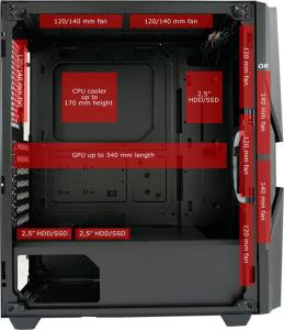 Obudowa LC-Power Gaming 704B Dark Eye X RGB (LC-704B-ON) 8