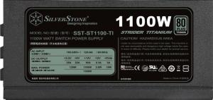 Zasilacz SilverStone Strider Titanium 1100W (SST-ST1100-TI v1.1) 4