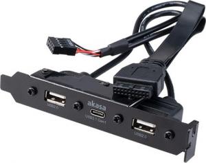 Akasa Wewnętrzny kabel adaptera Akasa USB 3.1 Gen 1 (AK-CBUB53-40BK) 1