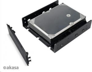 Akasa Ramka 5.25" na dysk 3.5"/2.5" + kable SATA (AK-HDA-12) 4
