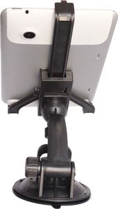 Uchwyt Mobilari do tabletu samochodowy na szybę czarny 7" - 10" (M111019) 2