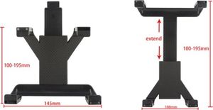 Uchwyt Mobilari do tabletu samochodowy na zagłówek 7" - 10'' (M111020) 4
