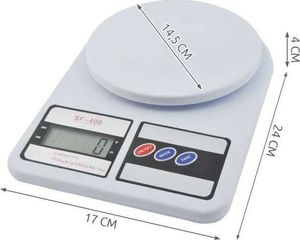 Waga kuchenna Iso Trade Waga kuchenna 10kg - WK3464 uniw 6