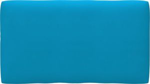 vidaXL Poduszka na sofę z palet, niebieska, 70x40x12 cm 1