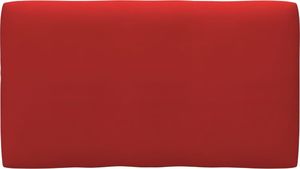 vidaXL Poduszka na sofę z palet, czerwona, 70x40x12 cm 1