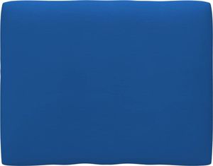 vidaXL Poduszka na sofę z palet, niebieska, 50x40x12 cm 1