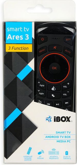 Pilot RTV iBOX Przewodowa Ares 3 Czarna US 6