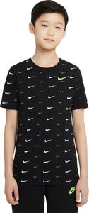 Nike Nike JR NSW Tee Swoosh t-shirt 010 : Rozmiar - L ( 147 - 158 ) 1