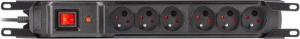 Listwa zasilająca Armac M6 Rack przeciwprzepięciowa 6 gniazd 3 m czarna (M6/30/R/CZ) 2
