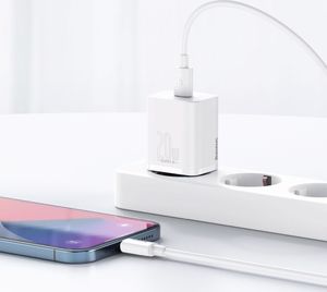 Ładowarka Baseus Super Si 1x USB-C 3 A (BSU2026WHT) 9