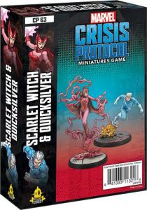 Atomic Mass Games Dodatek do gry Marvel: Crisis Protocol - Scarlet Witch & Quicksilver 1