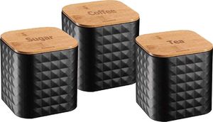 Chlebak Klausberg bambusowo-stalowy z pojemnikami (KB-7482 Kinghoff) 2