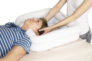 Senior Home Life Dmuchana myjka - basen do mycia głowy 3