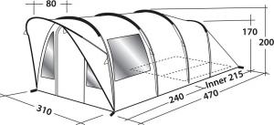 Namiot turystyczny Outwell Lawndale 500 2