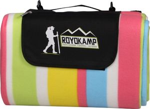 Royokamp  Koc plażowo piknikowy 200x200cm z powłoką alu 6