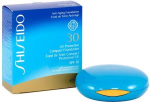 Shiseido Suncare UV Protective Compact Foundation SPF30 40 Medium Ochre 12g 1