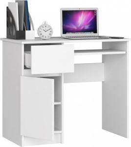 Biurko Nore Białe 90 cm x 50 cm 2