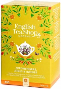 English Tea Shop , Herbata Lemongrass, Ginger & Citrus, 20 saszetek 3