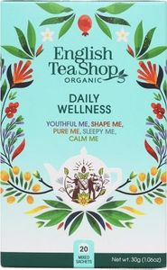 English Tea English Tea Shop, Herbata Mix Smaków, DAILY WELLNESS, 30g 1