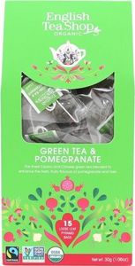 English Tea English Tea Shop, Herbata Green Tea & Pomegranate, 15 piramidek 1