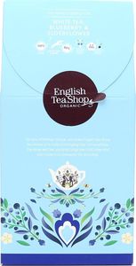 English Tea English Tea Shop, Herbata White Tea, Blueberry & Elder, 15 piramidek 2