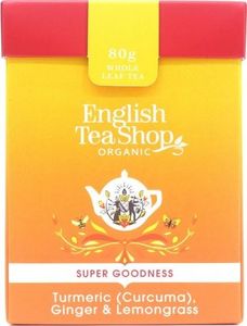 English Tea English Tea Shop, Herbata sypana, Turmeric, Ginger & Lemongrass, 80 g 1