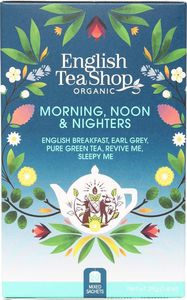 English Tea English Tea Shop, Herbata Morning, Noon & Nighters, 5 smaków, 20 saszetek 1