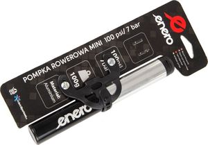 Enero Pompka rowerowa alu Enero 22x191mm czarna 1033129 6