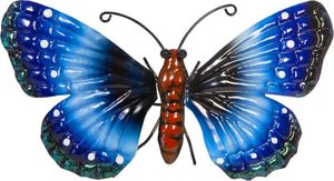 Saska Garden Motyl dekoracyjny 26cm niebieski 1