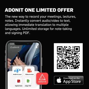 Rysik Adonit Note rysik czarny (ADNB) 2