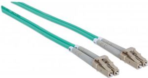 Intellinet Network Solutions Patchcord światłowodowy, LC-LC duplex, 50/125 OM3 wielomodowy, 20m (750905) 2