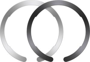 ESR Uniwersalne blaszki magnetyczne do MagSafe ESR HaloLock Ring Black / Silver 1