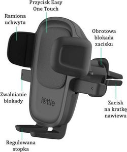 iOttie Uchwyt zaciskowy do samochodu One Touch 5 9