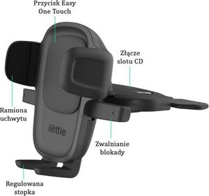 iOttie Uchwyt zaciskowy do samochodu One Touch 5 8