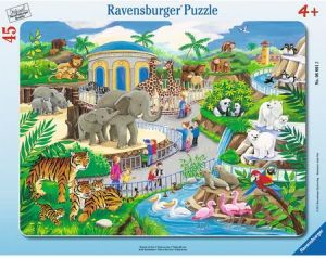 Ravensburger 45 Zwiedzanie Zoo - 066612 1