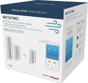 Stacja pogodowa Netatmo z dodatkowym modułem (NBU-NWS-NIM-EU) 2